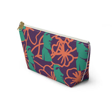 Load image into Gallery viewer, Tiki Flower Purple Pouch
