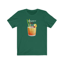 Load image into Gallery viewer, This unique Mai Tai tee makes the ultimate personal statement. Respect Mai-Authora-Tai! Perfect t-shirt for your tiki collection or that Tiki-phile friend of yours.  This classic unisex jersey short sleeve tee fits like a well-loved favorite. Great short sleeve tee for men or women.  Soft cotton and quality print. 
