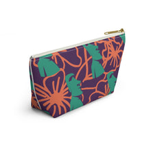 Load image into Gallery viewer, Tiki Flower Purple Pouch
