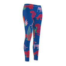 Load image into Gallery viewer, Welcome to the Jungle Leggings. Tiger print yoga pants. These skinny fitting high-waisted yoga leggings will take you from workout to store run in comfort and style. They are soft and comfortable with an all-over print that adds an instant pop to any athleisure wardrobe. 
