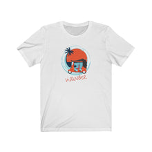 Load image into Gallery viewer, Bali Tuk Tuk T-Shirt. Tuk tuk taxi tee. Travel lover shirt. The perfect tee to express your wanderlust or a unique gift for the traveler in your life. This comfy cotton tee shirt is great for men and women.  This classic unisex jersey short sleeve tee fits like a well-loved favorite. Soft cotton and quality print.
