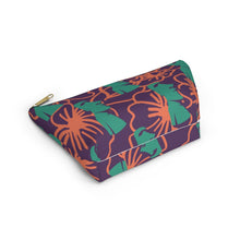 Load image into Gallery viewer, Tiki Flower Purple Pouch
