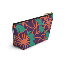 Load image into Gallery viewer, Tiki Flower Purple Pouch
