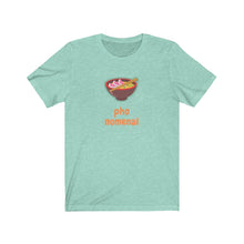 Load image into Gallery viewer, PHO soup T-Shirt - Pho-nomenal - Funny Asian Tee - Great gift for Pho lover  This classic unisex jersey short sleeve tee fits like a well-loved favorite. Soft cotton and quality print make you fall in love with it.
