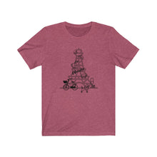 Load image into Gallery viewer, Wander Paris T-Shirt. Paris inspired tee.  Eiffel Tower Travel lover shirt. The perfect tee to express your wanderlust or a unique gift for the traveler in your life. This comfy cotton tee shirt is great for men and women.  This classic unisex jersey short sleeve tee fits like a well-loved favorite. Soft cotton and quality print make you fall in love with it.
