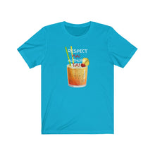 Load image into Gallery viewer, This unique Mai Tai tee makes the ultimate personal statement. Respect Mai-Authora-Tai! Perfect t-shirt for your tiki collection or that Tiki-phile friend of yours.  This classic unisex jersey short sleeve tee fits like a well-loved favorite. Great short sleeve tee for men or women.  Soft cotton and quality print. 
