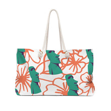 Load image into Gallery viewer, Tiki Flower Weekender Bag
