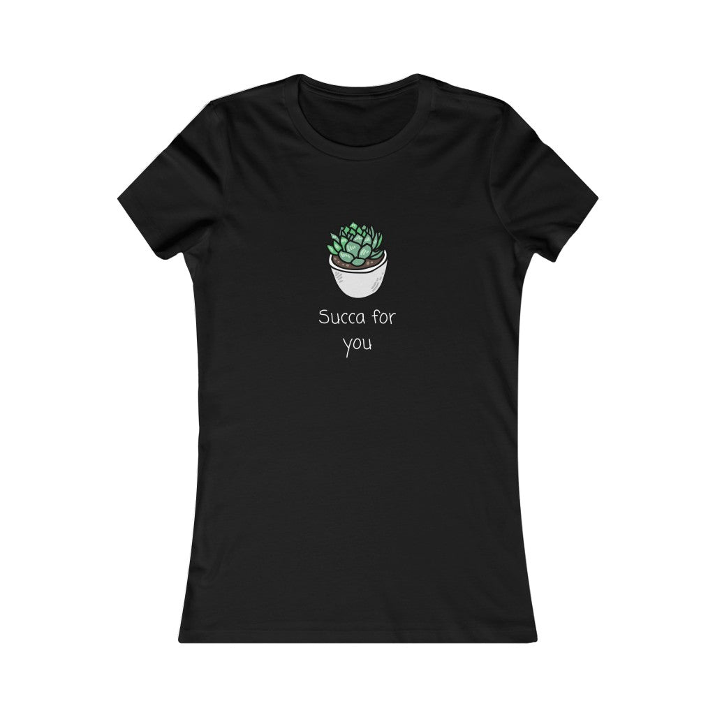 Succulent humor T-Shirt. This cute junior's short sleeve tee will get attention with its play on words and chic look. Fits like a well-loved favorite and features a slim feminine fit. Cactus succulent shirt- cute, funny gift.