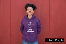 Load image into Gallery viewer, Pho Shizzle hooded sweatshirt.  Pho sho this hoodie is the shiznit!  Inspired by what else?  Pho!  Express your noodle life with this fun design.  Makes a great gift.  This unisex heavy blend hooded sweatshirt is relaxation itself.Great for men and women.
