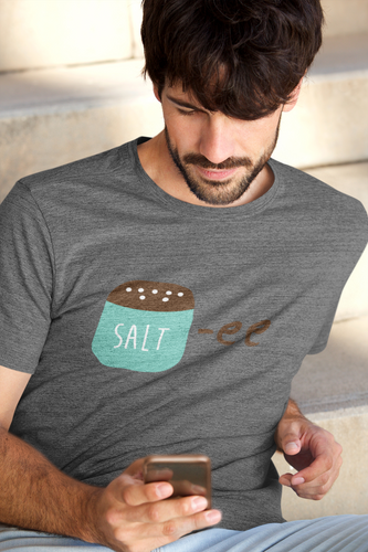 Salty Funny T-shirt. *This classic unisex jersey short sleeve tee fits like a well-loved favorite. Soft cotton and quality print make you fall in love with it.
