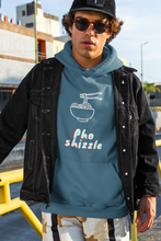 Load image into Gallery viewer, Pho Shizzle hooded sweatshirt.  Pho sho this hoodie is the shiznit!  Inspired by what else?  Pho!  Express your noodle life with this fun design.  Makes a great gift.  This unisex heavy blend hooded sweatshirt is relaxation itself. Great for men and women.
