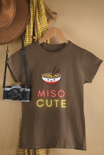 Miso Cute T-Shirt - Funny Sushi Tee - Great gift for sushi lover - Cute tee shirts - tshirt - Asian Humor Tees - Cheap tee shirts