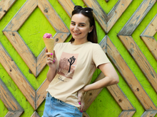 Load image into Gallery viewer, California desert T-Shirt. Cali lover tee. Cactus, mountain, desert shirt. This classic unisex jersey short sleeve tee fits like a well-loved favorite. Soft cotton and quality print make you fall in love with it. For both men and women and offered in 5 great colors.
