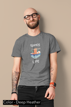 Load image into Gallery viewer, Ramen T-Shirt - Ramen Life - Unisex Tee - Noodle lover shirt - Asian T Shirt - This classic unisex jersey short sleeve tee fits like a well-loved favorite. Soft cotton and quality print make you fall in love with it.
