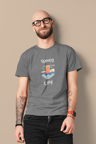 Ramen T-Shirt - Ramen Life - Unisex Tee - Noodle lover shirt - Asian T Shirt - This classic unisex jersey short sleeve tee fits like a well-loved favorite. Soft cotton and quality print make you fall in love with it.