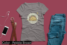 Load image into Gallery viewer, Taco Bout Cute T-Shirt. Taco lover tee. Taco Tuesday cute shirt. This special women&#39;s tee has a slim feminine fit. It&#39;s comfortable with super soft cotton and quality print that is sure to become her favorite! For women and offered in 5 great colors.
