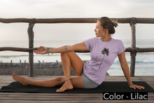 Load image into Gallery viewer, Junior&#39;s California T-Shirt. Beach lover tee.  Surfer shirt. Junior short sleeve tshirt. Beaches, palm trees, sun, and sand float through your mind. Her go-to tee fits like a well-loved favorite, featuring a slim feminine fit. Additionally, it is comfortable with super soft cotton and quality print that will make you fall in love with it.
