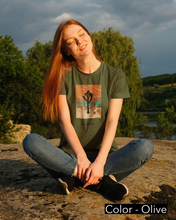 Load image into Gallery viewer, California desert T-Shirt. Cali lover tee. Cactus, mountain, desert shirt. This classic unisex jersey short sleeve tee fits like a well-loved favorite. Soft cotton and quality print make you fall in love with it. For both men and women and offered in 5 great colors.
