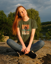 Load image into Gallery viewer, California desert T-Shirt. Cali lover tee. Cactus, mountain, desert shirt. This classic unisex jersey short sleeve tee fits like a well-loved favorite. Soft cotton and quality print make you fall in love with it. For both men and women and offered in 5 great colors.
