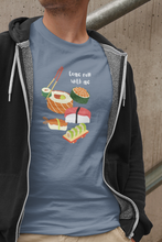 Load image into Gallery viewer, Come Roll With Me - Sushi T-shirt  - Sushi Lover Shirt | Unisex Jersey Short Sleeve Tee
